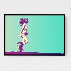 Running Free Wall Art