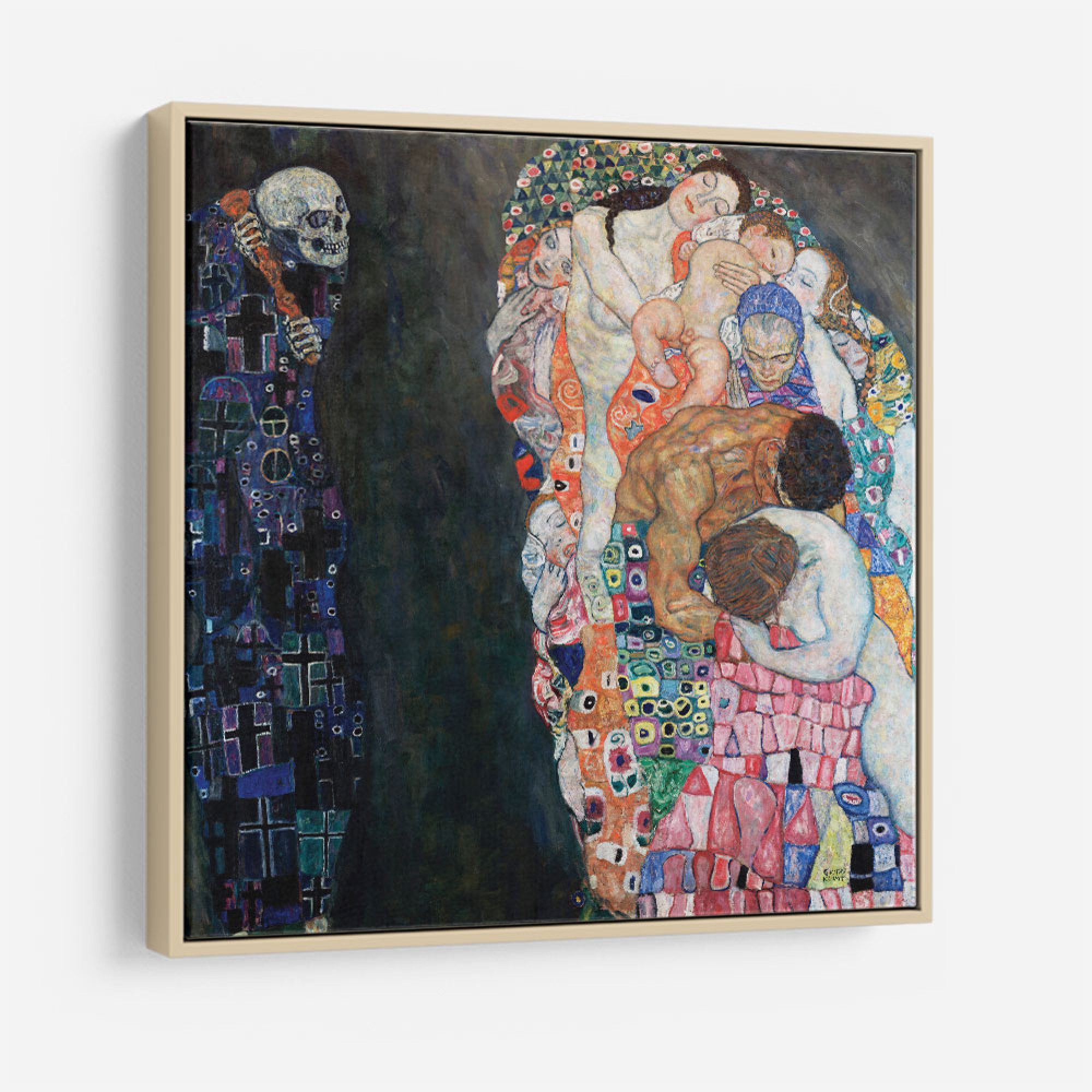 Death and Life by Gustav Klimt Wall Art