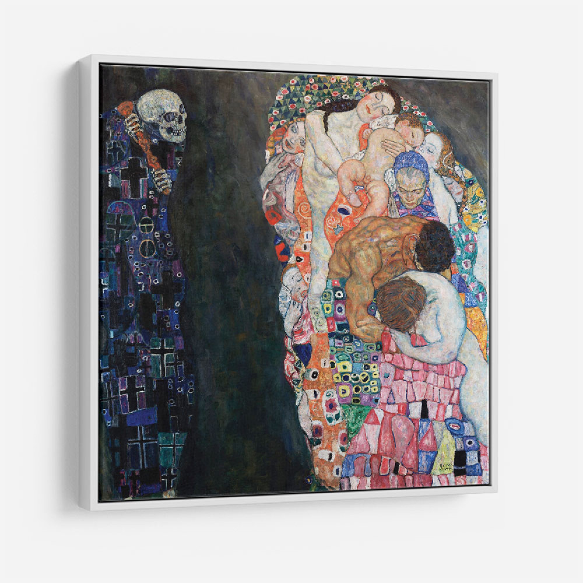 Death and Life by Gustav Klimt Wall Art