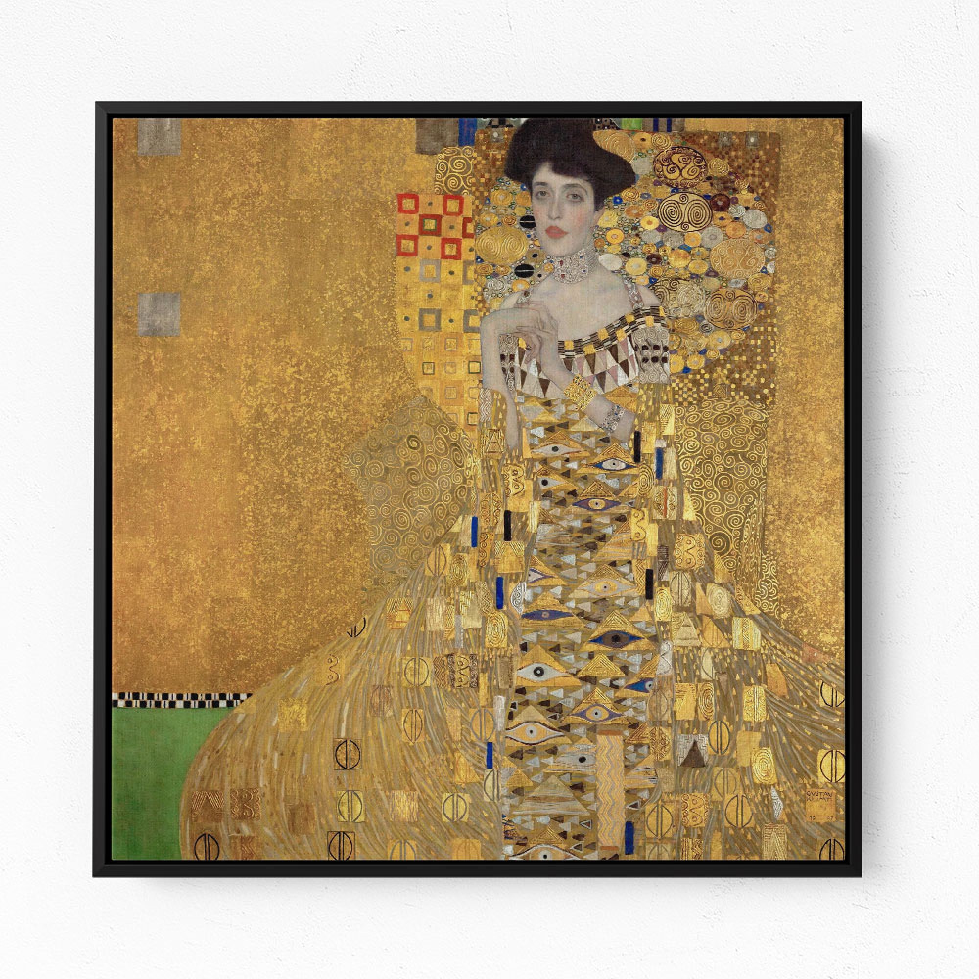 Portrait of Adele Bloch-Bauer I by Gustav Klimt Wall Art