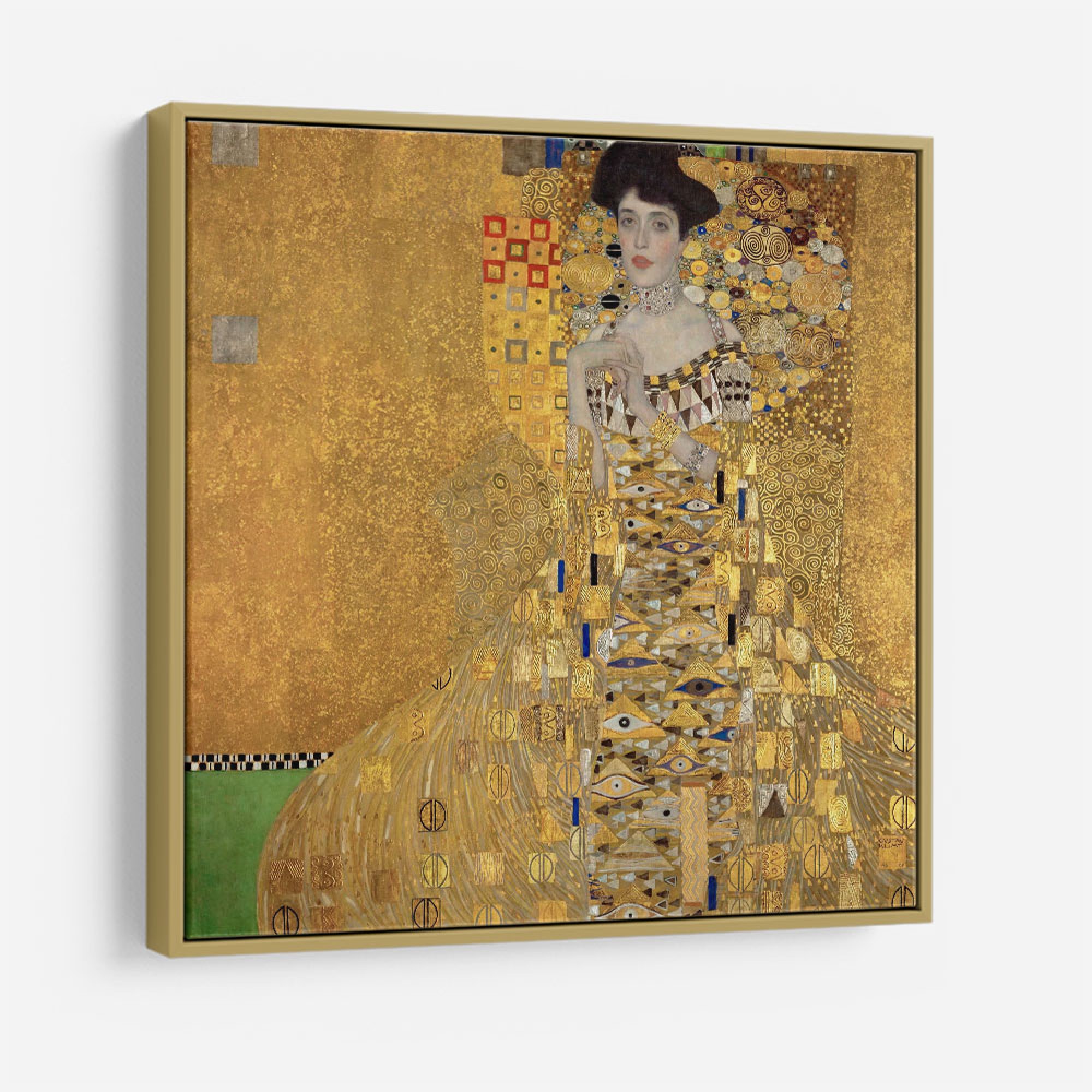 Paint By Number With Frame Portrait Of Adele Bloch-Bauer I Painting At Dimensions Paint By Numbers