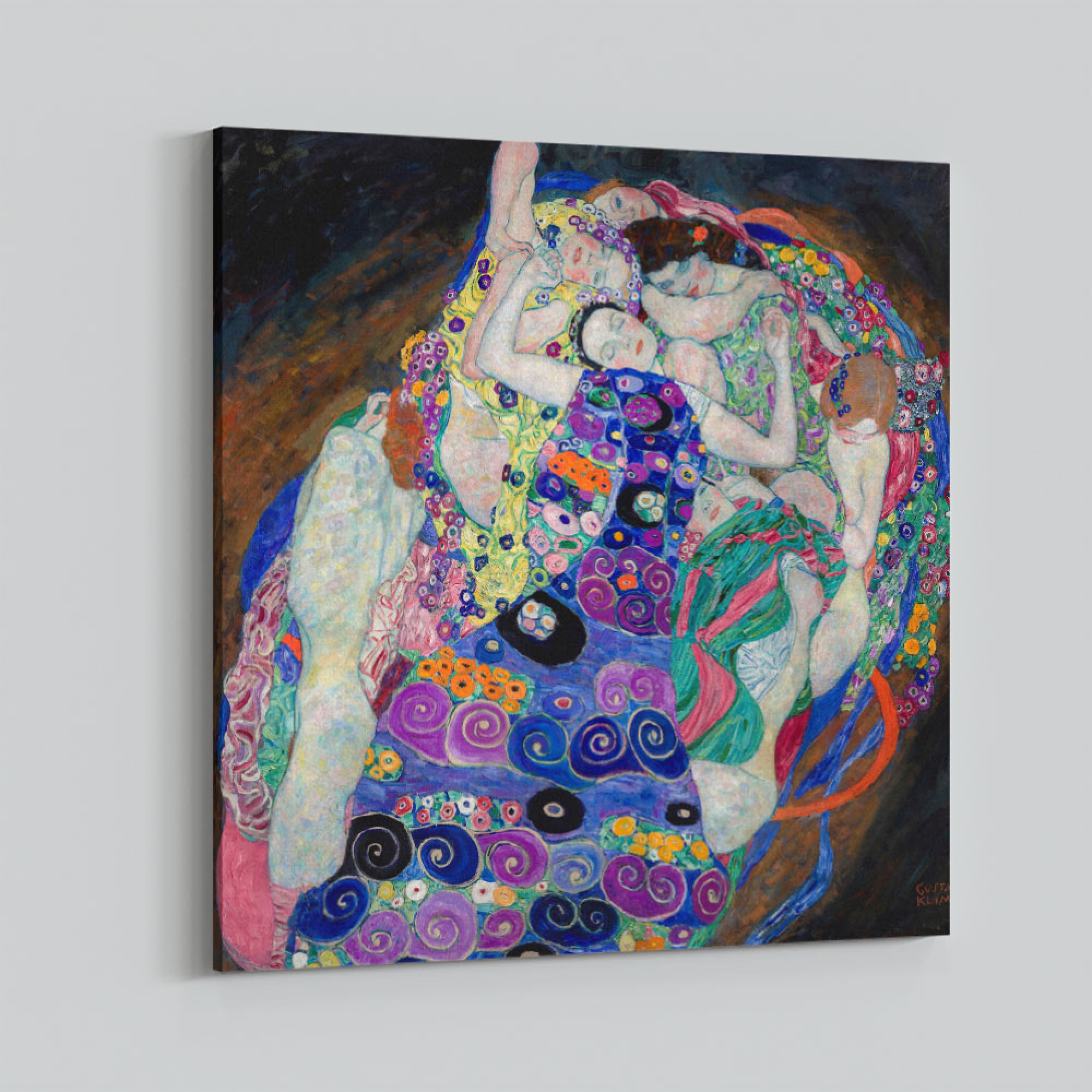 The Virgin by Gustav Klimt Wall Art