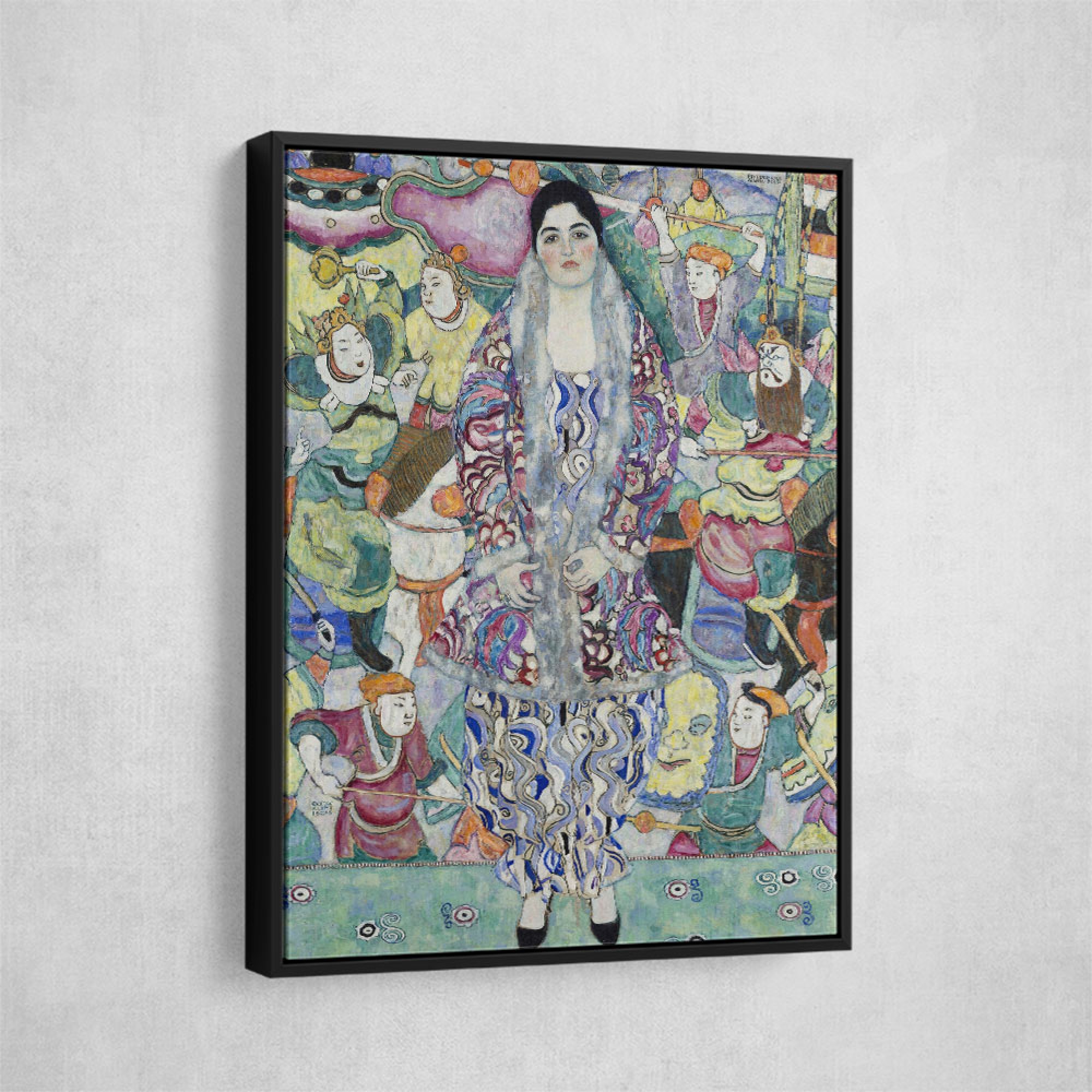 Klimt - Portrait Of Friedericke Maria Beer - Framed Giclée Print | PRODI ART