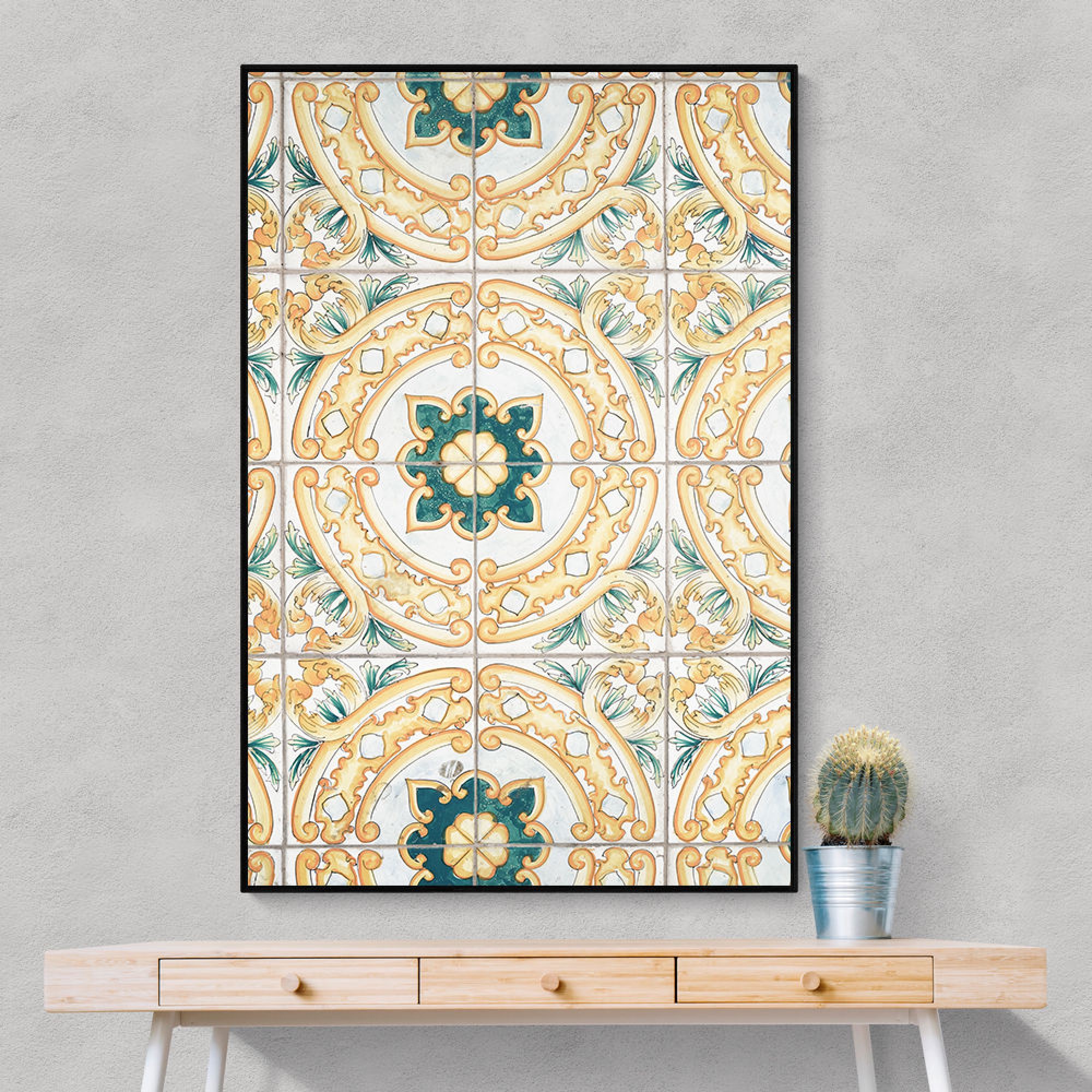 Capri Tiles Wall Art