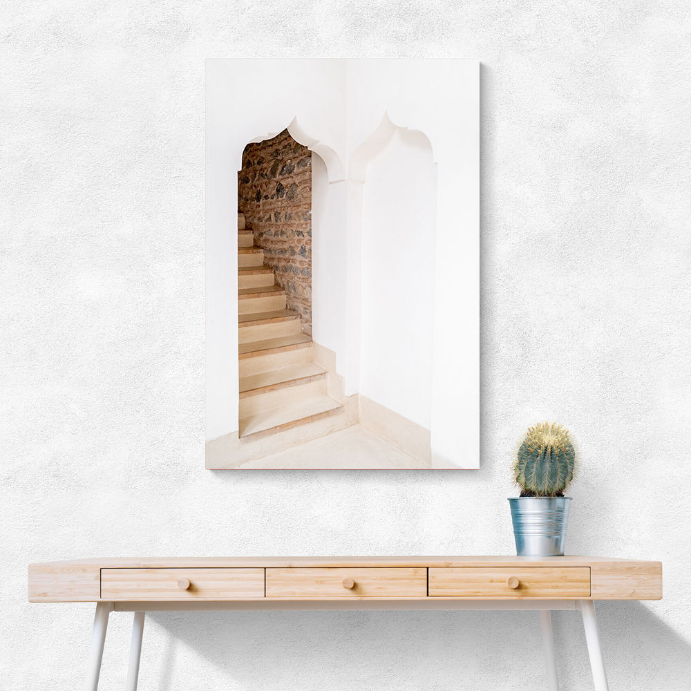 Arch Stairway In Riad