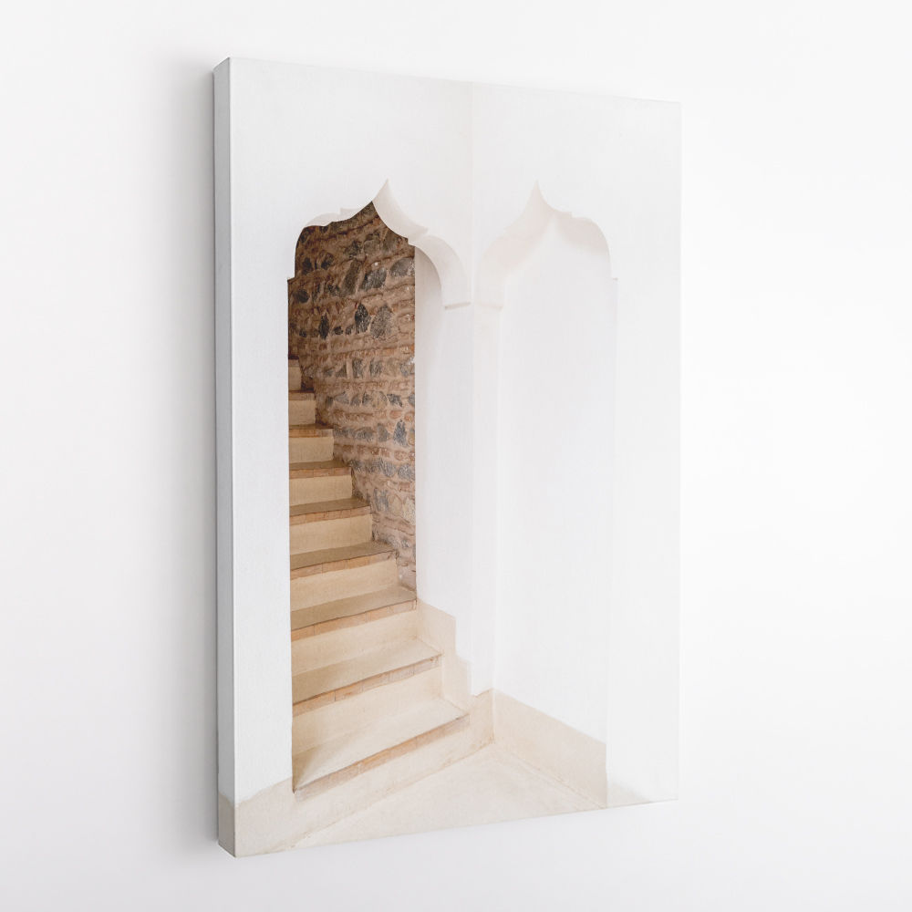 Arch Stairway In Riad