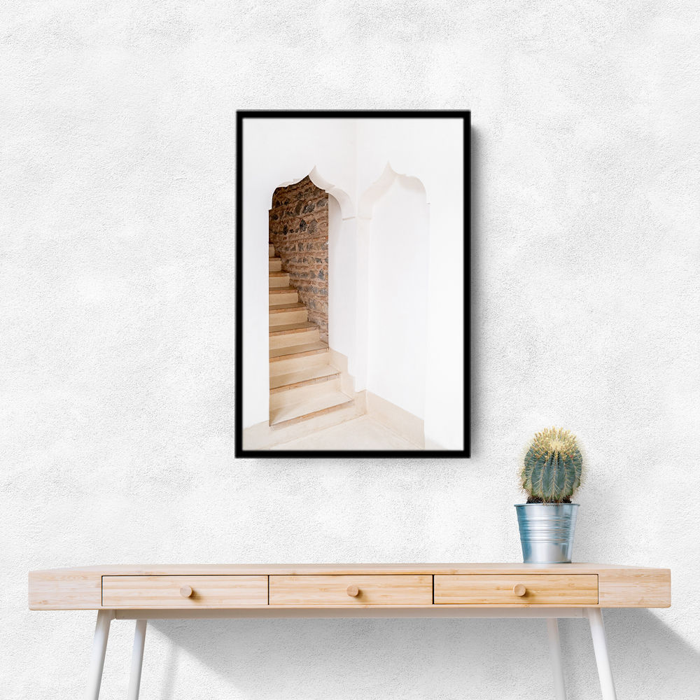 Arch Stairway In Riad