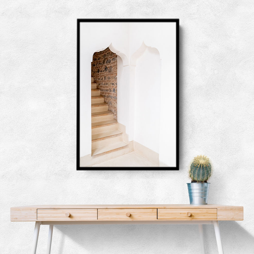 Arch Stairway In Riad