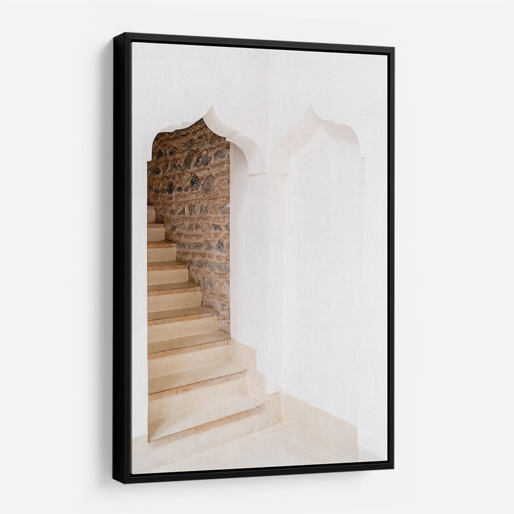 Arch Stairway In Riad