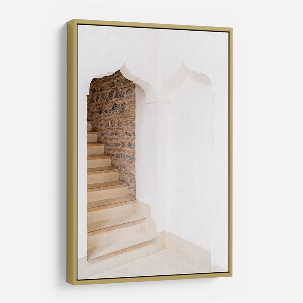 Arch Stairway In Riad