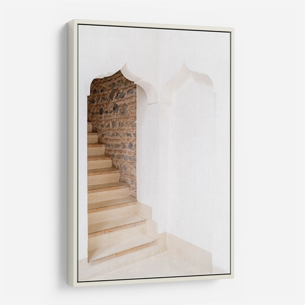 Arch Stairway In Riad