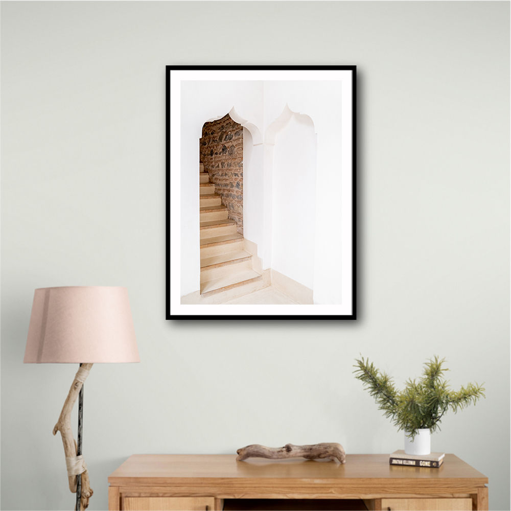 Arch Stairway In Riad