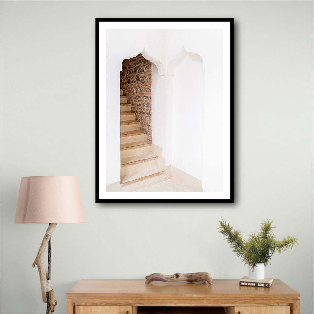 Arch Stairway In Riad