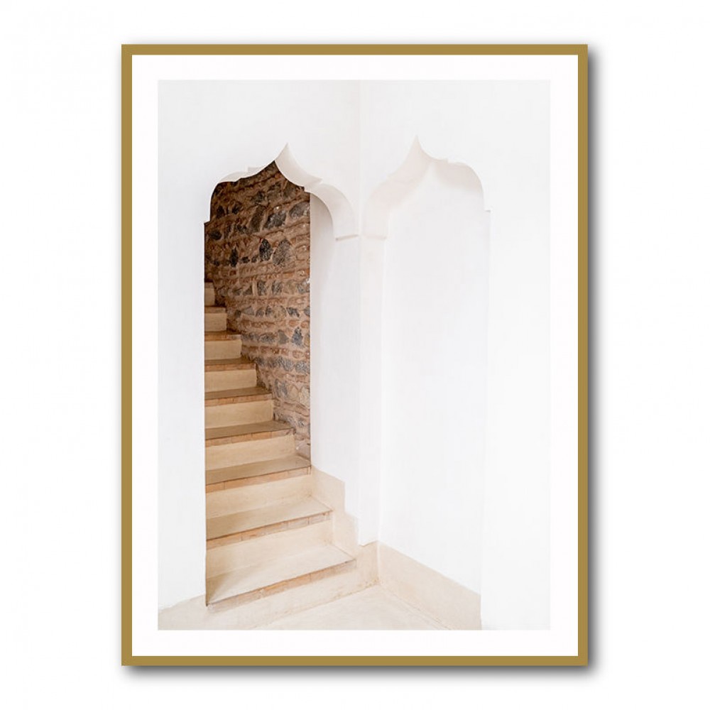 Arch Stairway In Riad