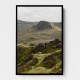 Quiraing Landscape on Scotland Isle of Skye