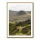 Quiraing Landscape on Scotland Isle of Skye