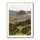 Quiraing Landscape on Scotland Isle of Skye