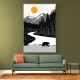 Bear By the River Wall Art Bear By the River Wall Art