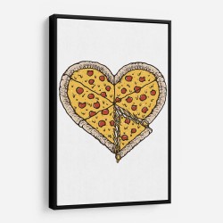 I Love Pizza Wall Art
