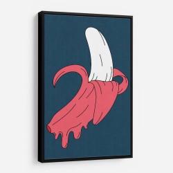 Melting Banana Wall Art