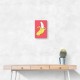 Melting Pink Banana Wall Art