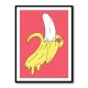 Choose Product Type:: Framed Print
Frame Colour:: Black Melting Pink Banana Wall Art