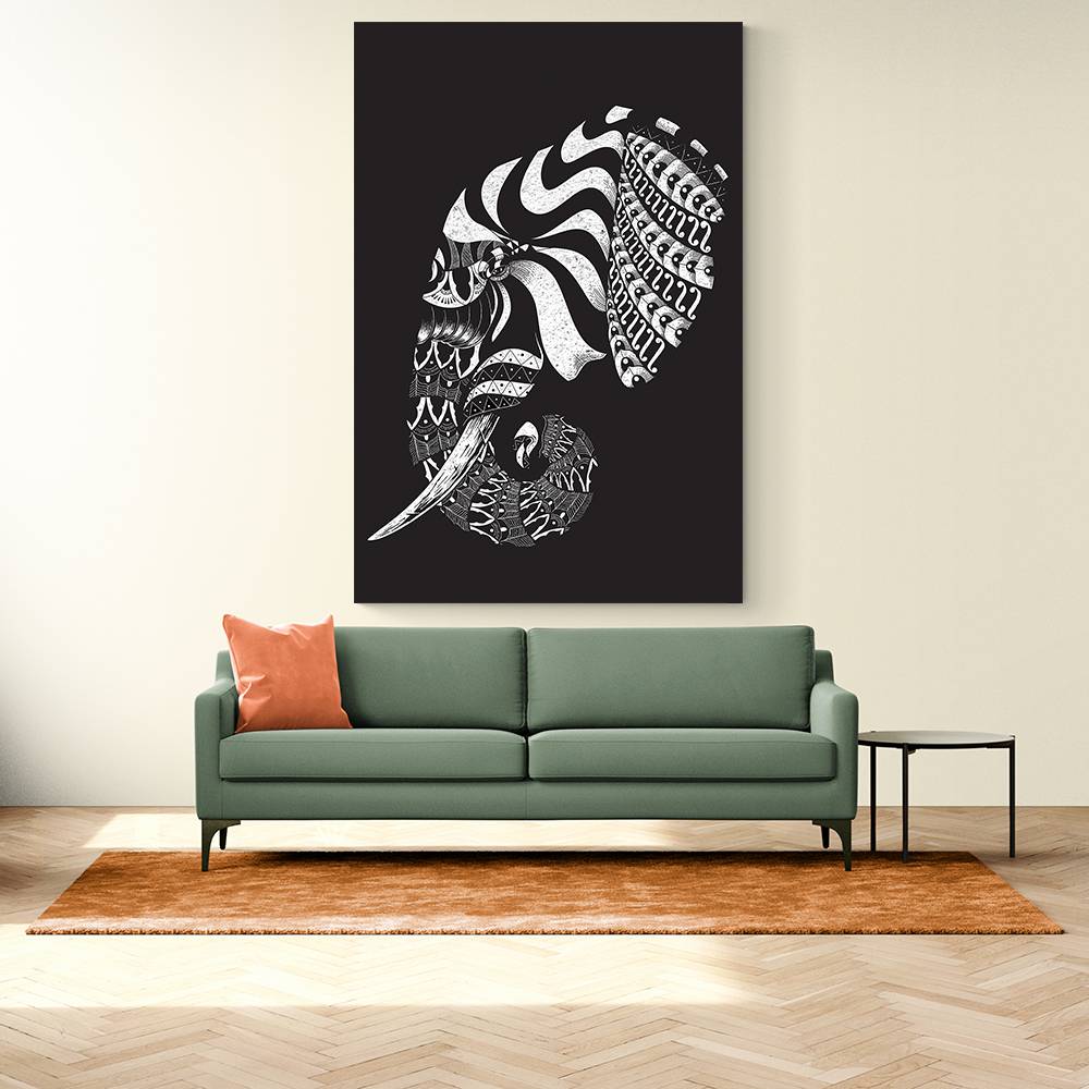 Ornate Elephant Ii Wall Art Ornate Elephant Ii Wall Art