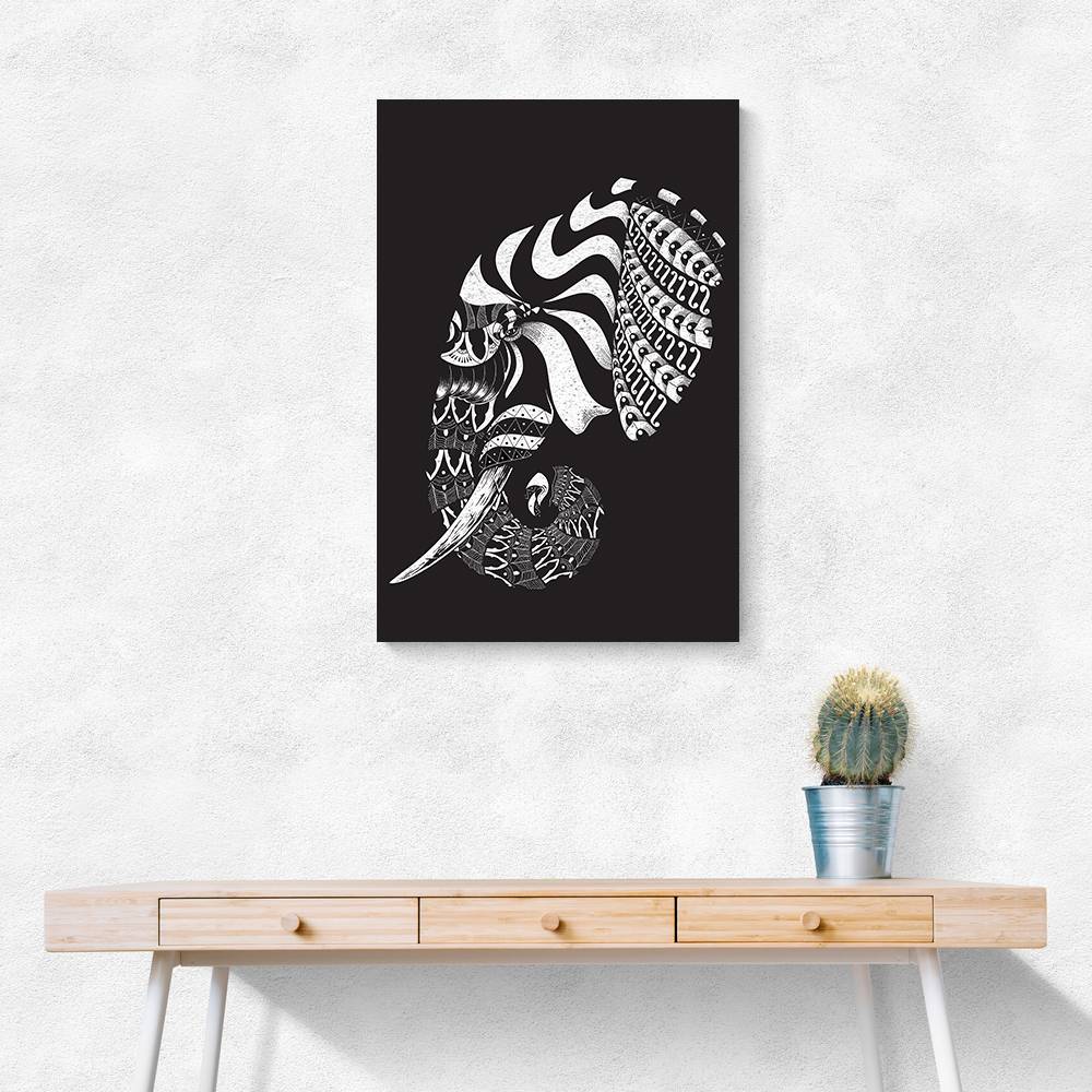 Ornate Elephant Ii Wall Art Ornate Elephant Ii Wall Art