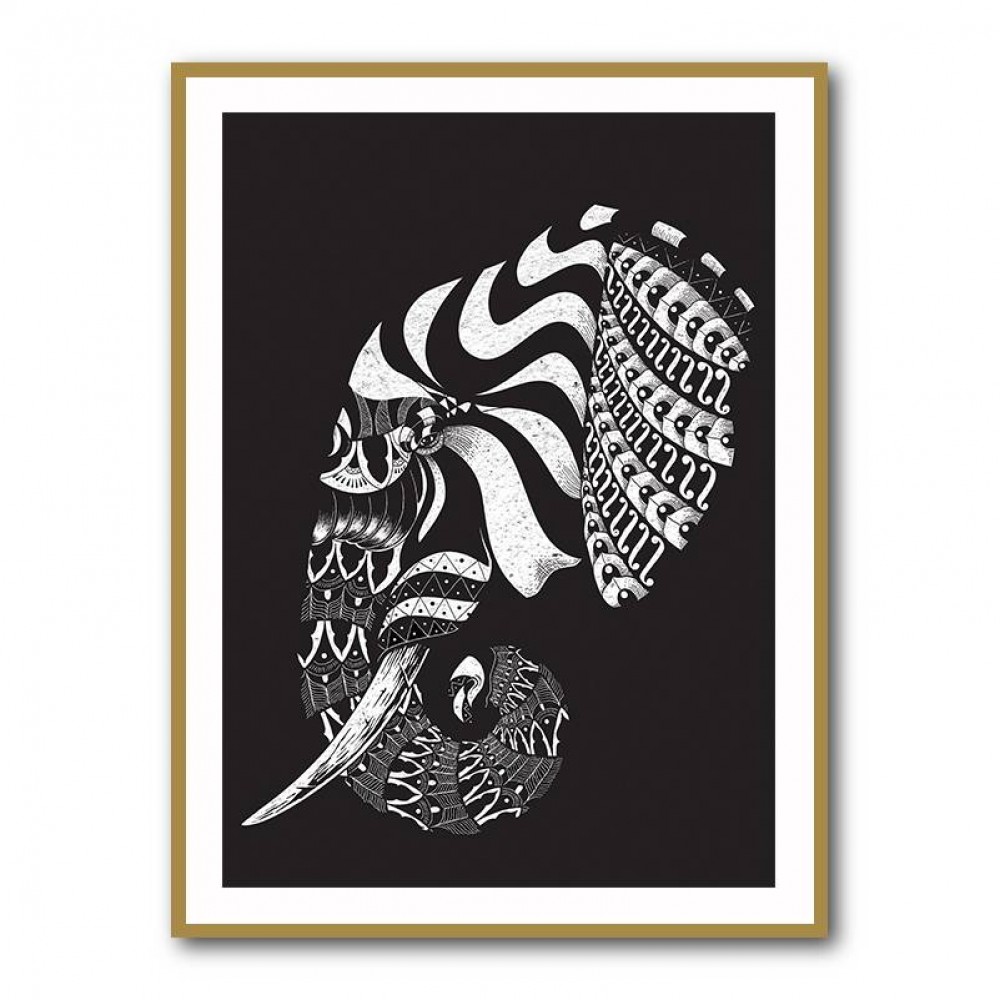 Ornate Elephant Ii Wall Art Ornate Elephant Ii Wall Art