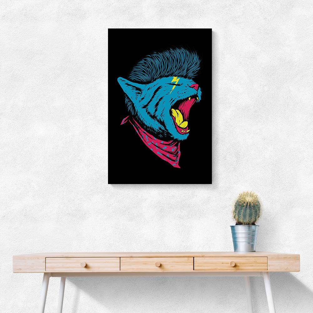 The Killer Cat Wall Art The Killer Cat Wall Art