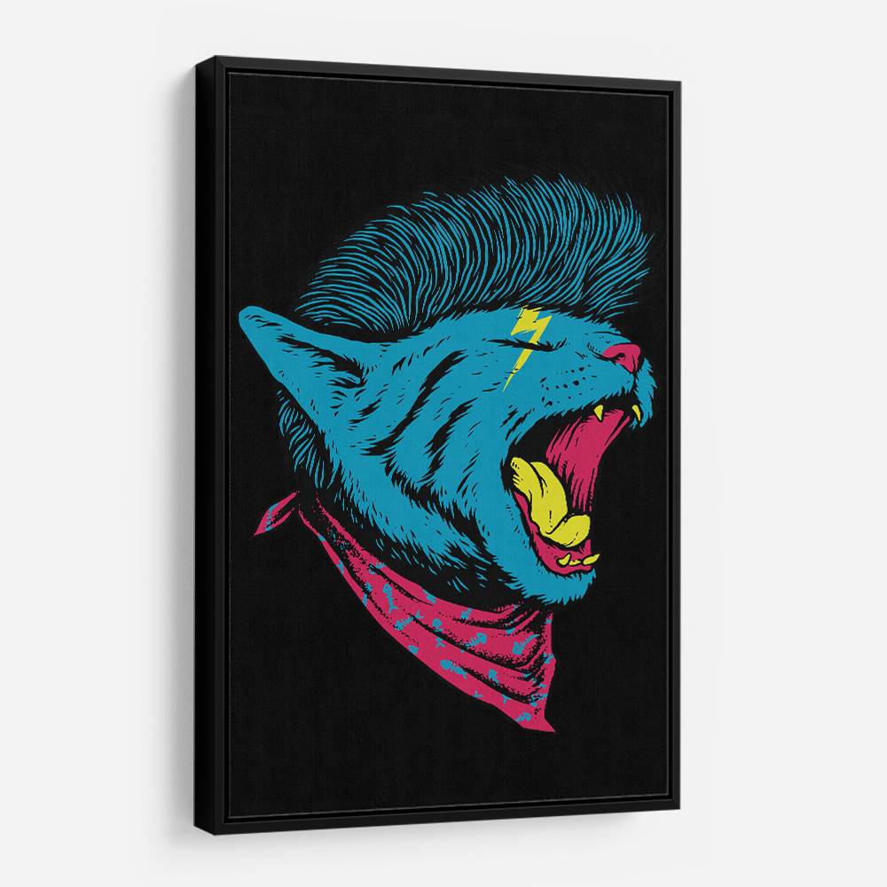 The Killer Cat Wall Art The Killer Cat Wall Art