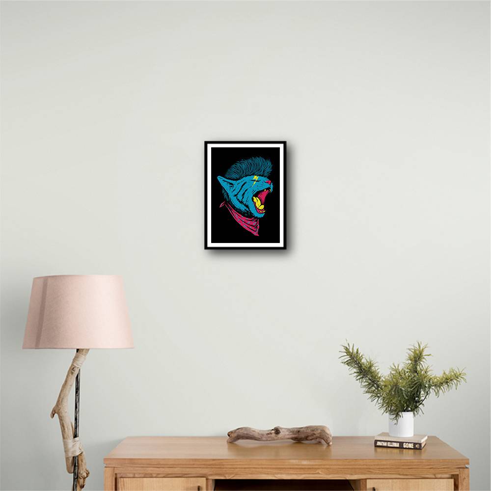 The Killer Cat Wall Art The Killer Cat Wall Art