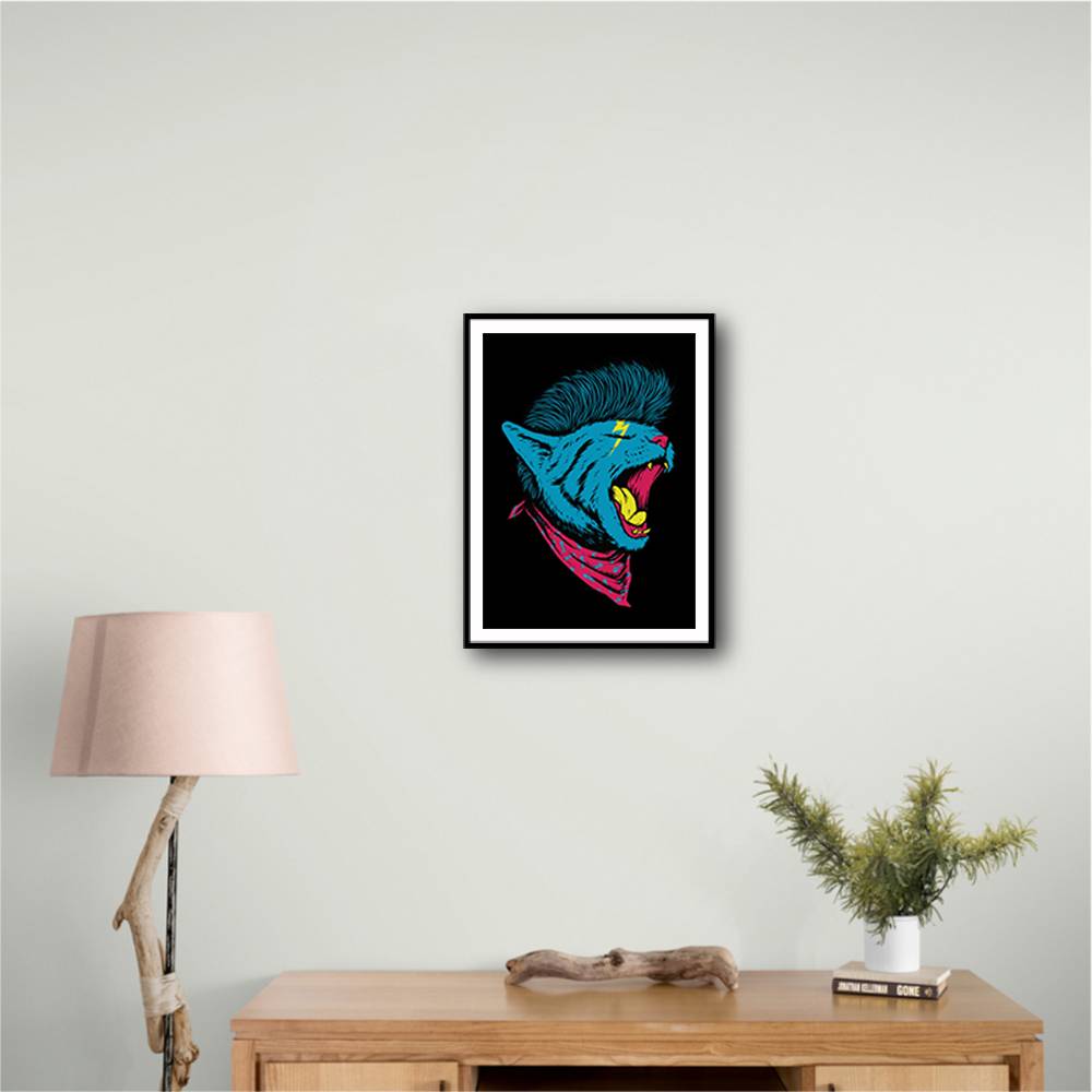 The Killer Cat Wall Art The Killer Cat Wall Art