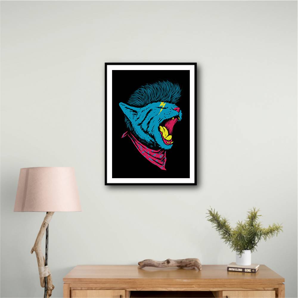 The Killer Cat Wall Art The Killer Cat Wall Art