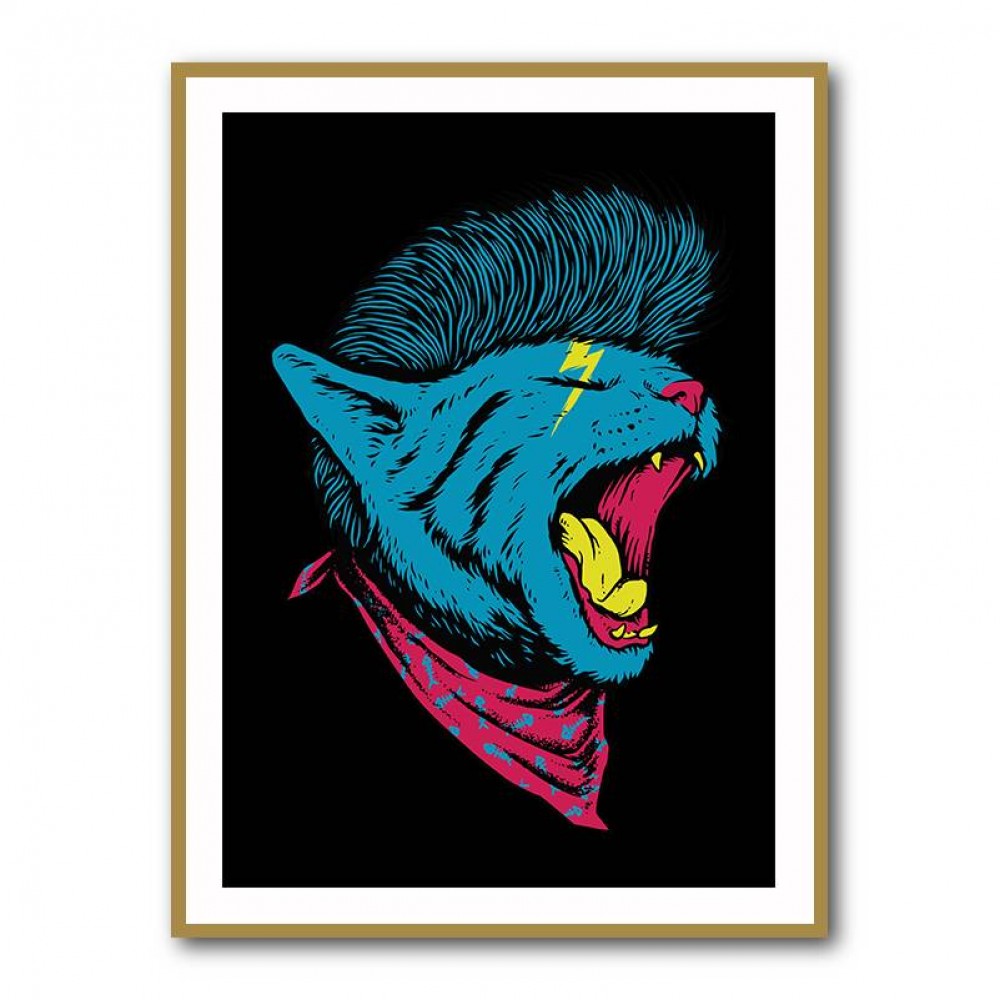 The Killer Cat Wall Art The Killer Cat Wall Art
