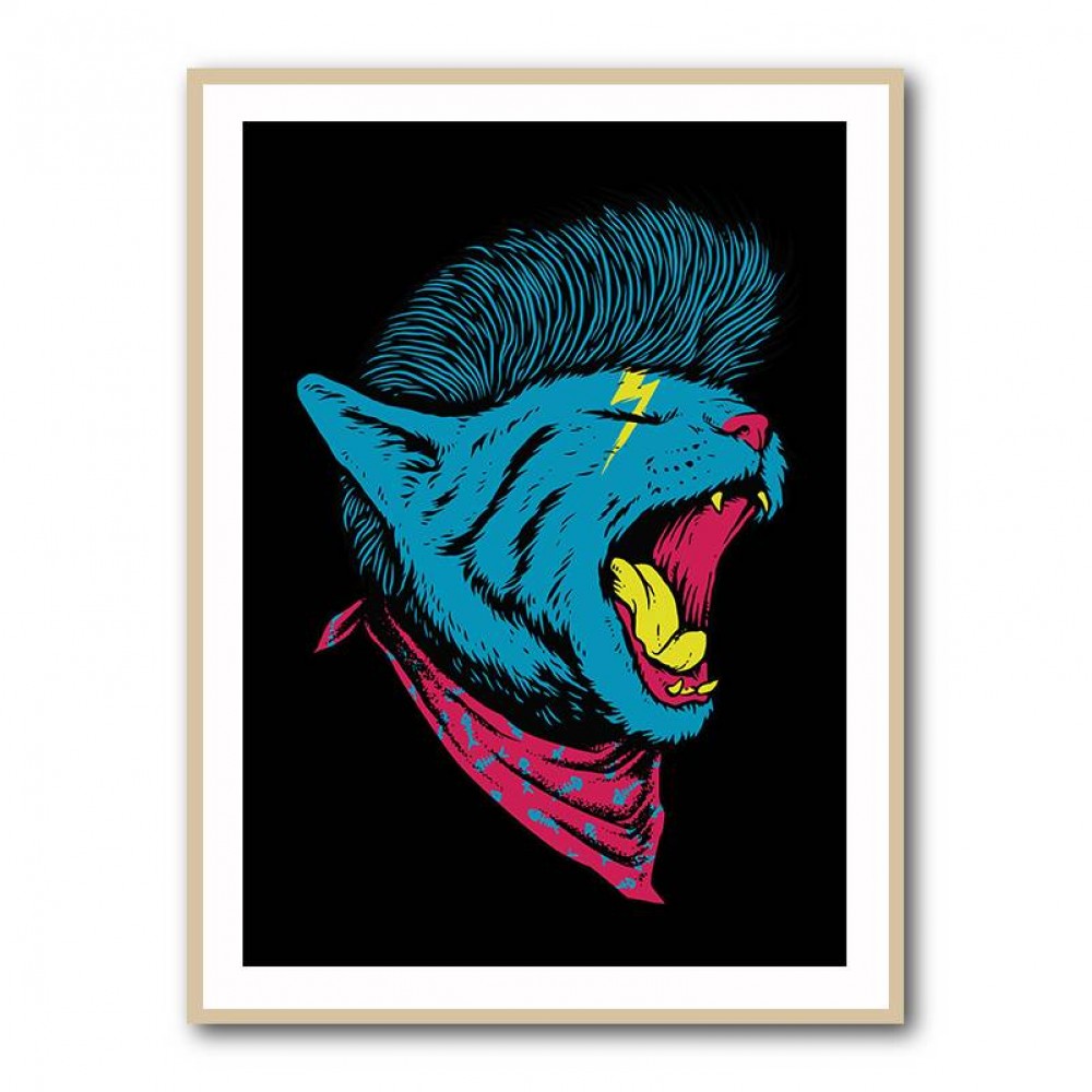 The Killer Cat Wall Art The Killer Cat Wall Art