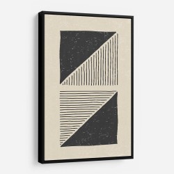 Abstract Black Set #4 Wall Art