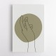 Abstract Minimal Hand #3 Wall Art Abstract Minimal Hand #3 Wall Art