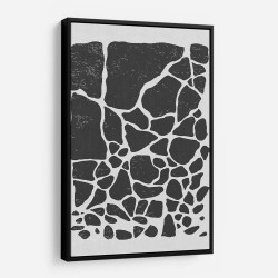 Black Abstract Collection #3 Wall Art