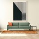 Black And White Geometric Shapes #3 Wall Art Black And White Geometric Shapes #3 Wall Art