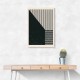 Black And White Geometric Shapes #3 Wall Art Black And White Geometric Shapes #3 Wall Art