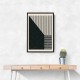 Black And White Geometric Shapes #3 Wall Art Black And White Geometric Shapes #3 Wall Art