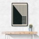 Black And White Geometric Shapes #3 Wall Art Black And White Geometric Shapes #3 Wall Art