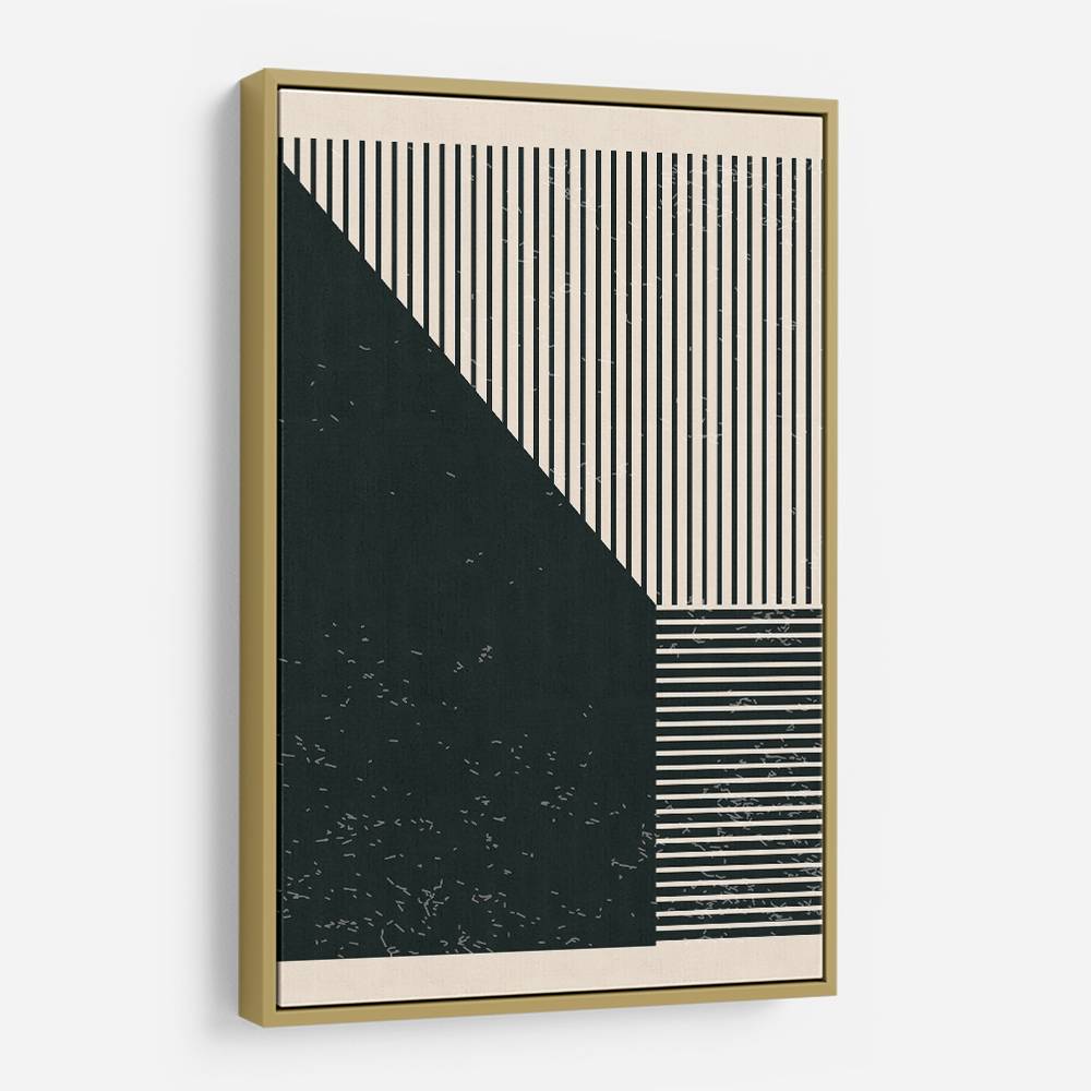 Black And White Geometric Shapes #3 Wall Art Black And White Geometric Shapes #3 Wall Art