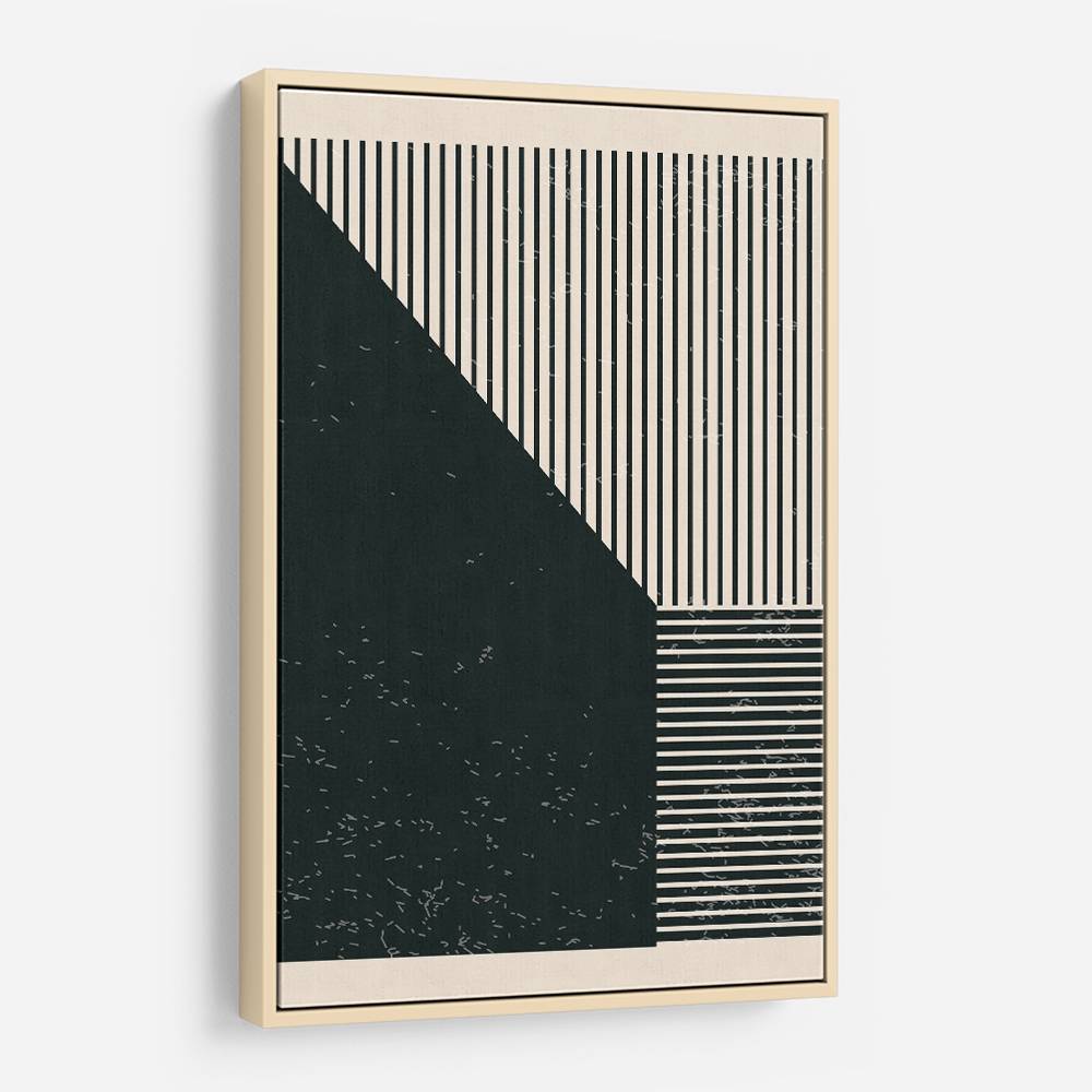 Black And White Geometric Shapes #3 Wall Art Black And White Geometric Shapes #3 Wall Art
