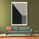 Black And White Geometric Shapes #3 Wall Art Black And White Geometric Shapes #3 Wall Art
