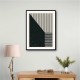 Black And White Geometric Shapes #3 Wall Art Black And White Geometric Shapes #3 Wall Art