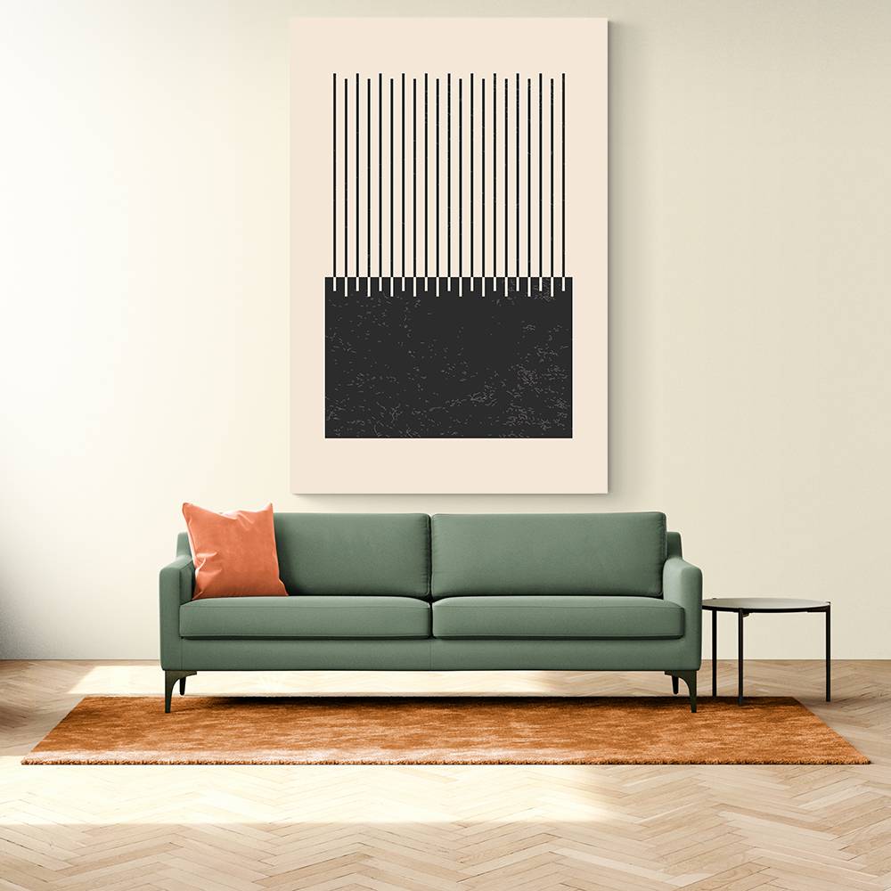 Black And White Line Series #2 Wall Art Black And White Line Series #2 Wall Art