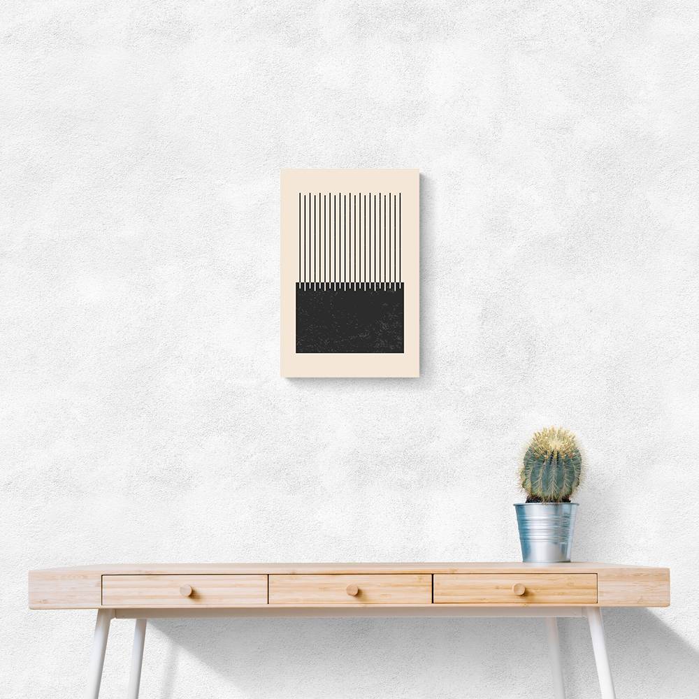 Black And White Line Series #2 Wall Art Black And White Line Series #2 Wall Art