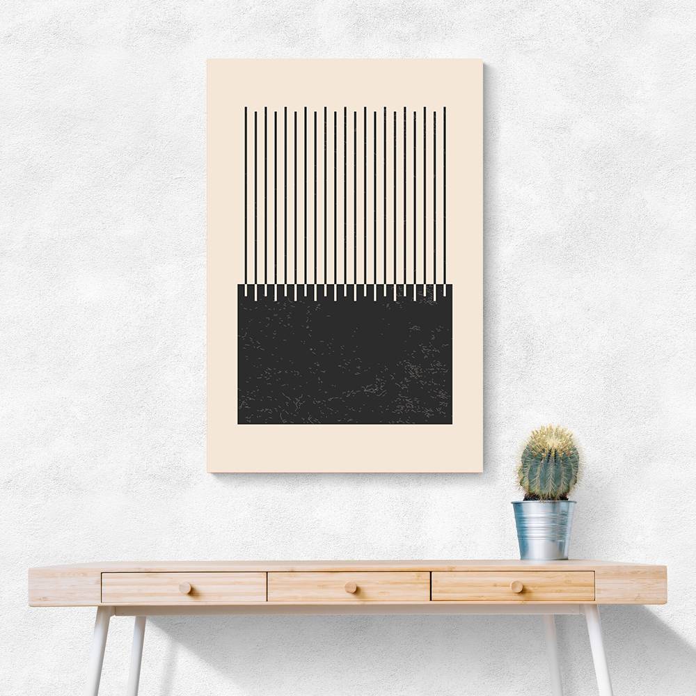 Black And White Line Series #2 Wall Art Black And White Line Series #2 Wall Art